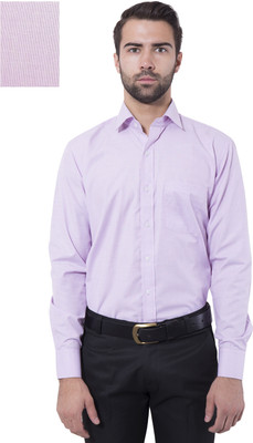 

Tag & Trend Men's Solid Formal Pink Shirt, Lavender pink