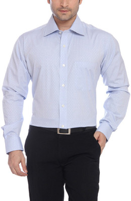

Raymond Men's Printed Formal Shirt, Blue