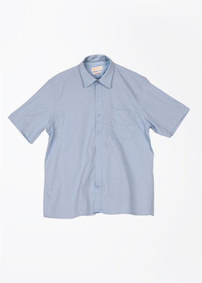 

John Players Men's Solid Formal Blue Shirt, Sky blue