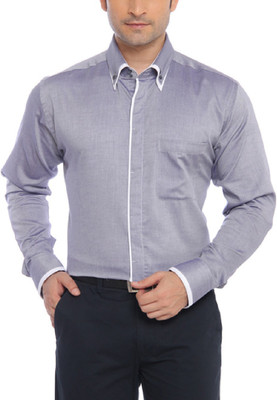 

Raymond Men's Solid Formal Shirt, Purple