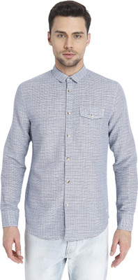 

Jack & Jones Men's Solid Casual Blue Shirt, Navy blazer