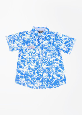 

Cherokee Kids Boys Printed Casual White, Blue Shirt