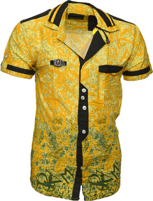 

Crux & Hunter Boys Printed Casual Yellow, Green Shirt