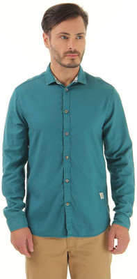 

Jack & Jones Men's Solid Casual Green Shirt, Teal