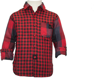 40% OFF on Kooka Kids Boys Checkered Casual Red Shirt 40% OFF on Kooka Kids Boys Checkered Casual Red Shirt