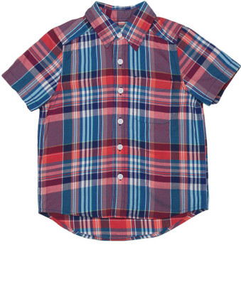 

The Children's Place Boys Checkered Casual Multicolor Shirt, 1117