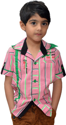 

Crux & Hunter Boy's Graphic Print Casual Multicolor Shirt