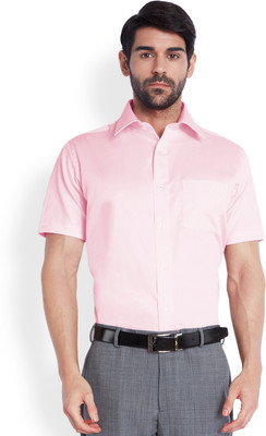 

Park Avenue Men's Solid Formal Red Shirt