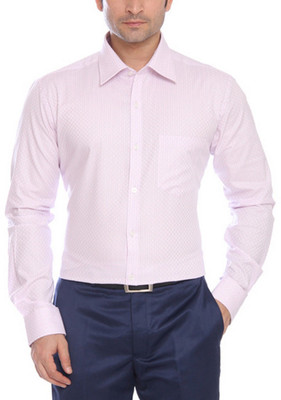 

Park Avenue Men's Printed Formal Red Shirt
