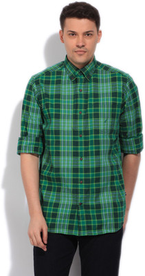 

Nautica Men's Checkered Casual Green Shirt, Emerald yard