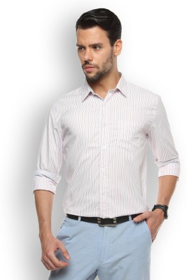 

Brooklyn Blues Men's Striped Casual Multicolor Shirt