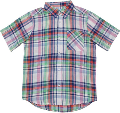 

The Children's Place Boys Checkered Casual Multicolor Shirt, 1167