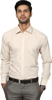 

Protext Men's Solid Formal Pink Shirt