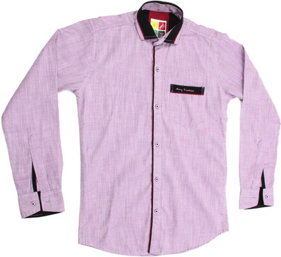 61% OFF on Anry Boys Solid Casual Purple Shirt 61% OFF on Anry Boys Solid Casual Purple Shirt