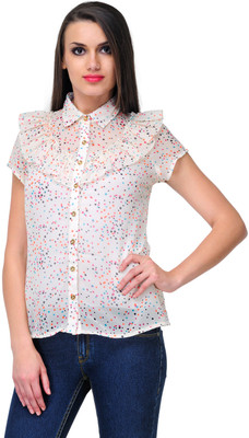 

Stilestreet Women's Solid Casual Multicolor Shirt