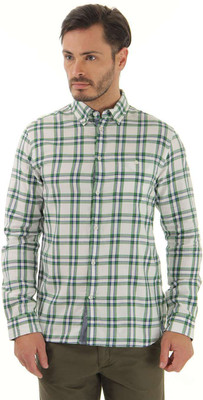 

Jack & Jones Men' Checkered Casual Green Shirt, Green spruce