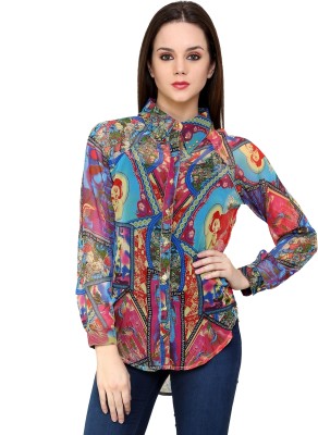 AKIMIA Women Printed Formal Multicolor Shirt