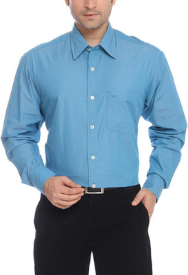 

ColorPlus Men's Solid Formal Shirt, Green