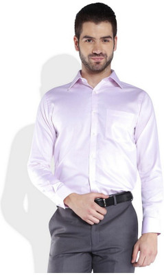 

Park Avenue Men's Solid Casual Red Shirt
