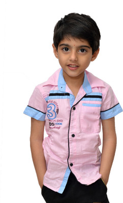 

Crux & Hunter Boy's Graphic Print Casual Multicolor Shirt