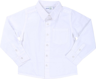 58% OFF on SHOPPERTREE Boys Solid Casual White Shirt 58% OFF on SHOPPERTREE Boys Solid Casual White Shirt