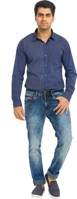 Richlook Slim Men's Blue Jeans