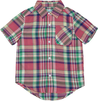

The Children's Place Boys Checkered Casual Multicolor Shirt, 1169