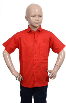Puppet Nx Boys Solid Casual Shirt