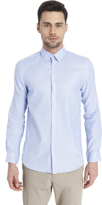

Jack & Jones Men's Solid Casual Blue Shirt, Aquarius