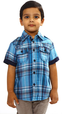 64% OFF on Bio Kid Boys Checkered Casual Ribbed Collar Shirt 64% OFF on Bio Kid Boys Checkered Casual Ribbed Collar Shirt
