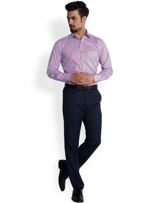 

Raymond Men's Solid Formal Purple Shirt