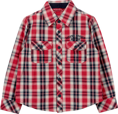

Beebay Boys Checkered Casual Multicolor Shirt, Multi-color