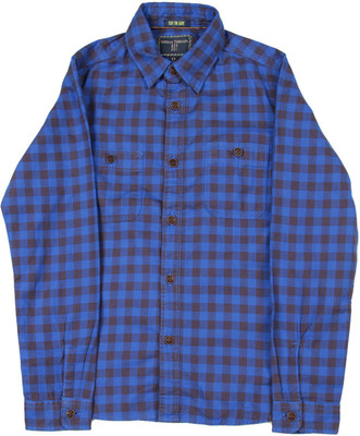 

Indian Terrain Boys Casual Black, Blue Shirt, Cobalt