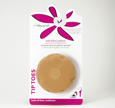 

Foot Petals Tip Toes - Buttercup PU Foam Ball of Foot Regular, Orthotic Shoe Insole(Brown)