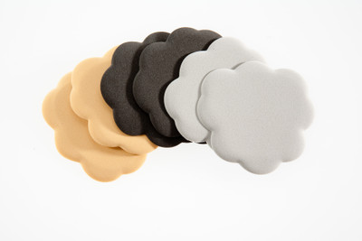 

Foot Petals Tip Toes 3-Pack Assorted PU Foam Ball of Foot Regular, Orthotic Shoe Insole(Multi)