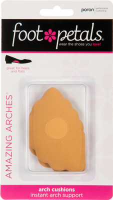

Foot Petals Foot Petals Amazing Arches - Buttercup PU Foam Arch Regular, Orthotic Shoe Insole(Brown)