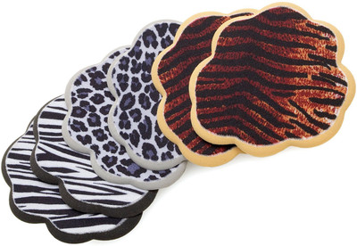 

Foot Petals Tip Toes 3 - Pack Safari PU Foam Ball of Foot Regular, Orthotic Shoe Insole(Multi)