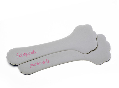 

Foot Petals Killer Kushionz - Silver PU Foam 3/4 length Regular, Orthotic Shoe Insole(Silver)
