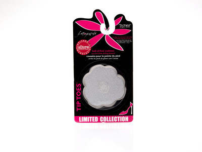 

Foot Petals Tip Toes - Metallic Silver PU Foam Ball of Foot Regular, Orthotic Shoe Insole(Metallic Silver)