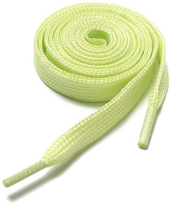 

Gooddeals Yellow 38" fluorescent color glow in the dark luminous sports pair of Shoe Lace(Yellow Set of 2)