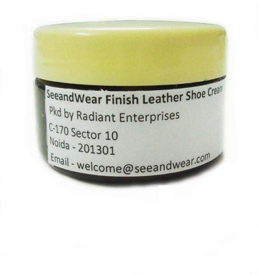 

SeeandWear Medium Shine Leather Shoe Cream(Brown)