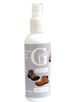 

Glossy Gloss For Black Shoes Nubuck Shoe Liquid Polish(Black)