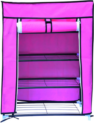 

Karmax Fabric Collapsible Shoe Stand(4 Shelves)