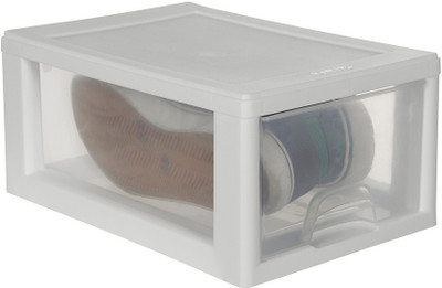 

Howards Plastic Shoe Stand(Clear, 1 Shelves)