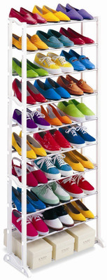 

Dealcrox Stainless Steel Collapsible Shoe Stand