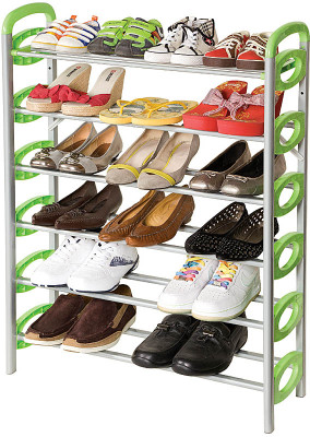 57% OFF on Kawachi Plastic, Aluminium Collapsible Shoe Stand(Green, Silver, 6 Shelves) 57% OFF on Kawachi Plastic, Aluminium Collapsible Shoe Stand(Green, Silver, 6 Shelves)