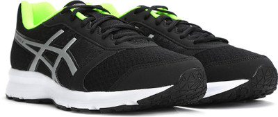 

Asics PATRIOT 8 Running Shoes For Men(Multicolor, Black/silver/safety yellow
