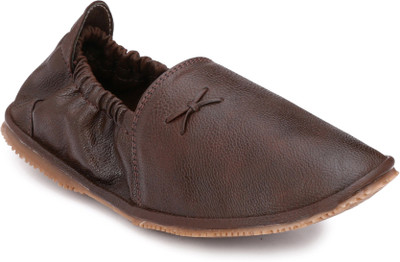 

El Paso Exquisite Mojaris Loafers For Men(Brown