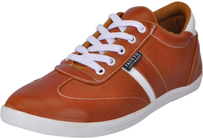 

FAUSTO Trendy Sneakers For Men(Tan, Tan white
