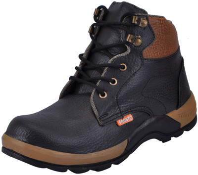 

FAUSTO Boots For Men(Black